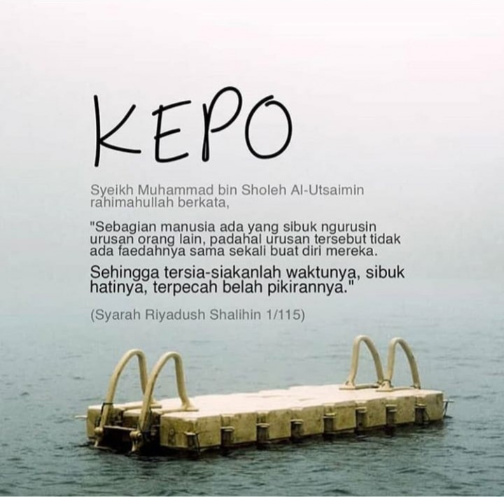 Nih Untuk Kamu yang Selalu Kepo Dengan Urusan Orang Lain!