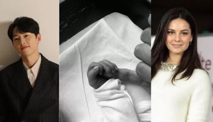 Post Foto Sang Anak, Song Joong-ki Resmi Jadi Ayah