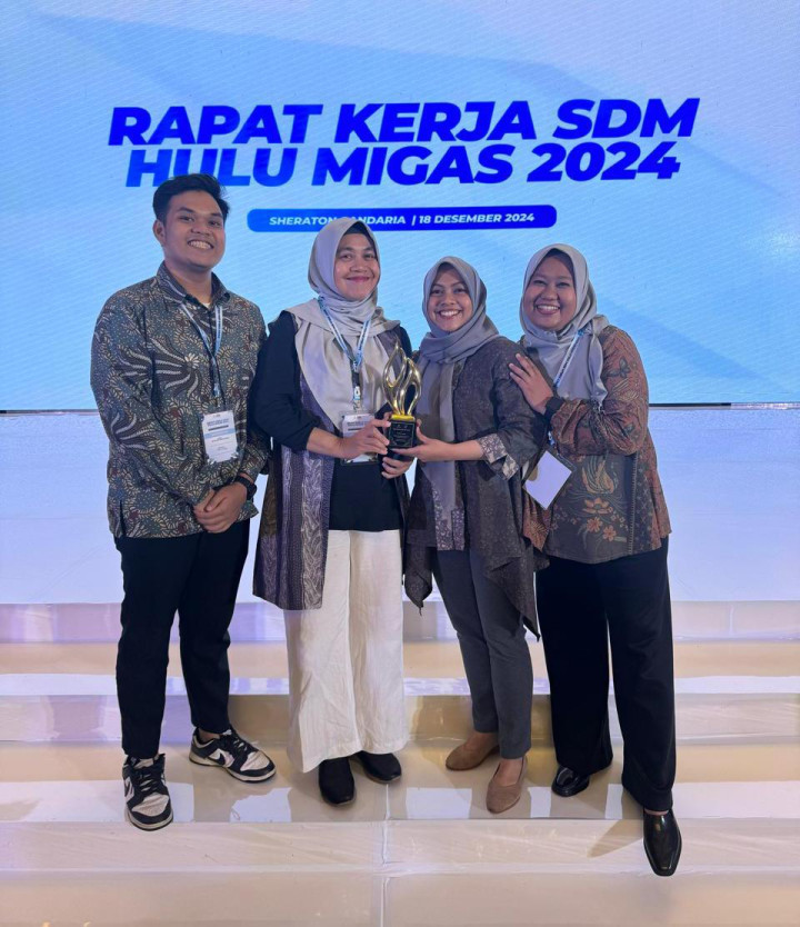 PT SPR Langgak Raih 1st Winner pada Career Development Monitoring Awards dari SKK Migas