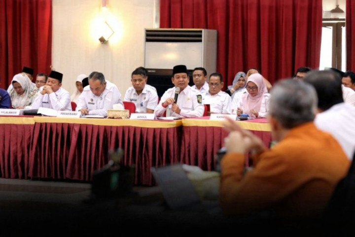 Hadiri High Level Meeting TPID Riau, Wabup Rohul Dorong Penguatan Stok Pangan Jelang Idulfitri