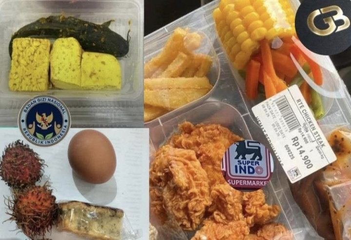 Harga Sama, Kualitas Beda? Netizen Soroti Menu MBG vs Superindo