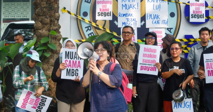 Kepung Kantor BGN, Demonstran Desak Audit Tata Kelola MBG